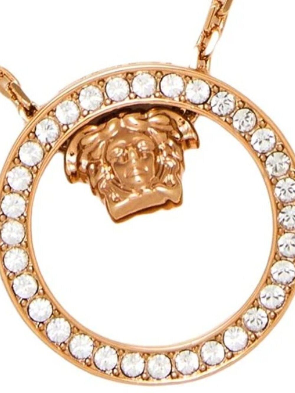 Versace La Medusa Pendant Necklace 2 sided